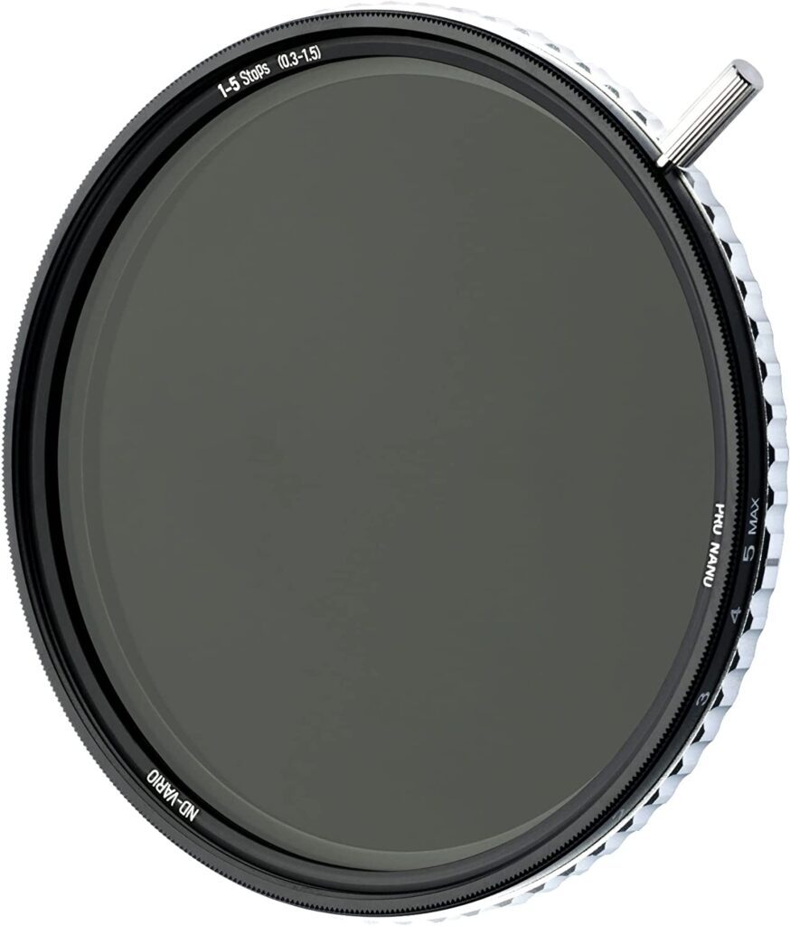 Noleggio Filtri ND Variabili NiSi 72/77/82mm