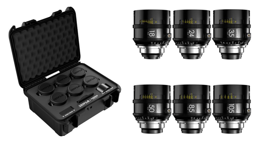 Noleggio DZOFilm Vespid 2 Kit 16, 24, 35, 50, 85, 105mm