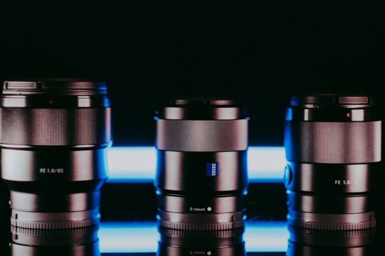 Kit Sony 28, 35, 50 e 85mm f/1.8