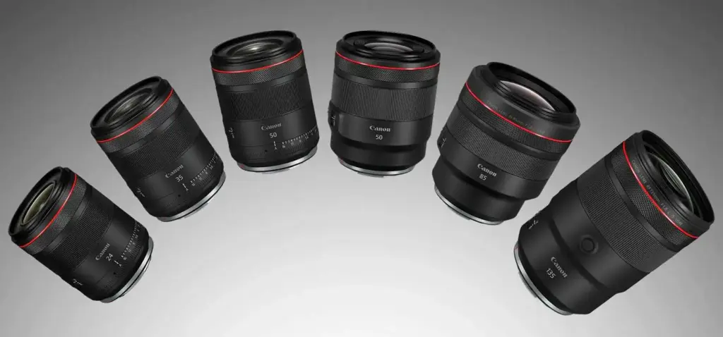 Noleggio Set Fissi Canon RF f/1.4 L VCM