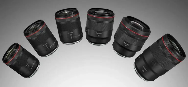 Set Fissi Canon RF f/1.4 L VCM