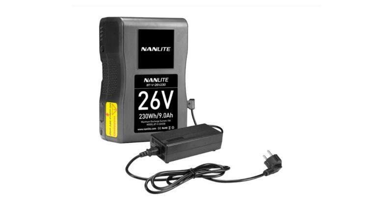 Batteria V-Mount 26V per Nanlite Forza 500 / MixPanel 150