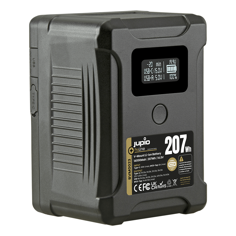 Noleggio Batteria V-Mount Jupio ProLine Extreme 207Wh