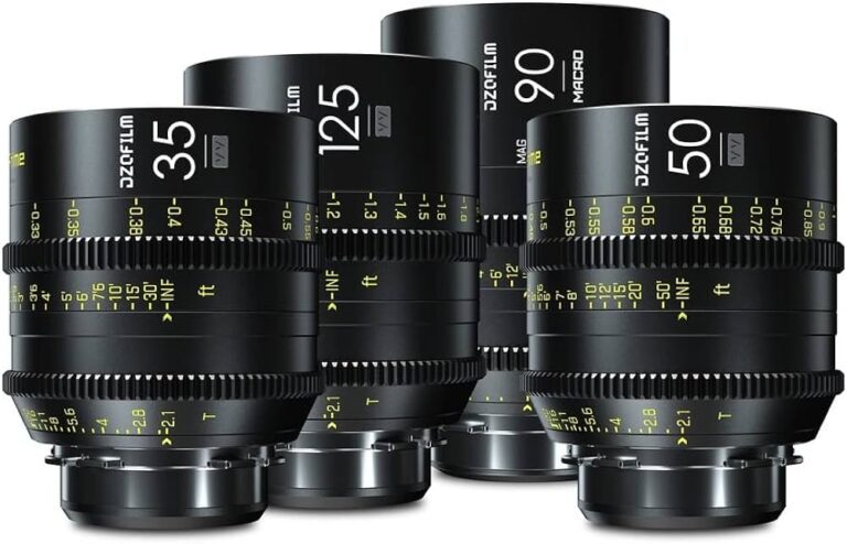 DZOFilm Vespid Prime Kit 4 Lenti