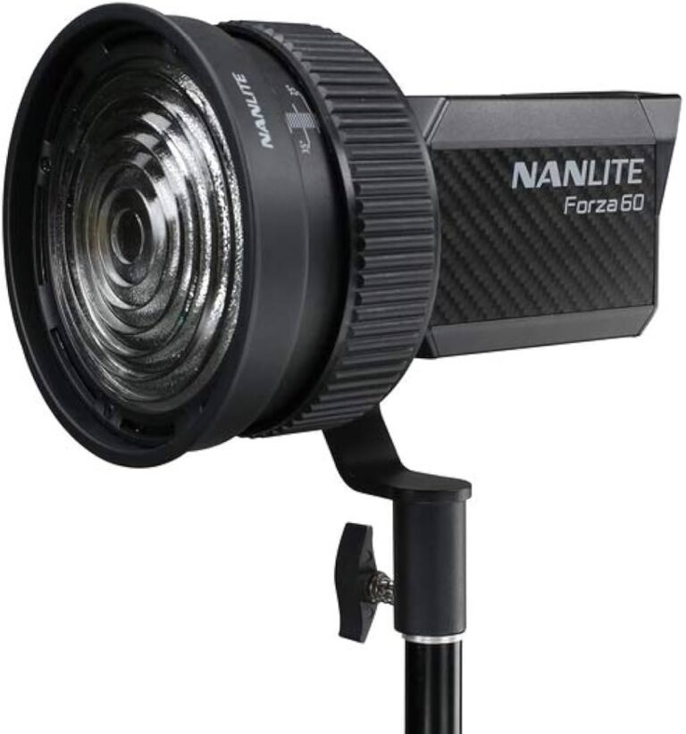 Nanlite Forza 60B con Fresnel