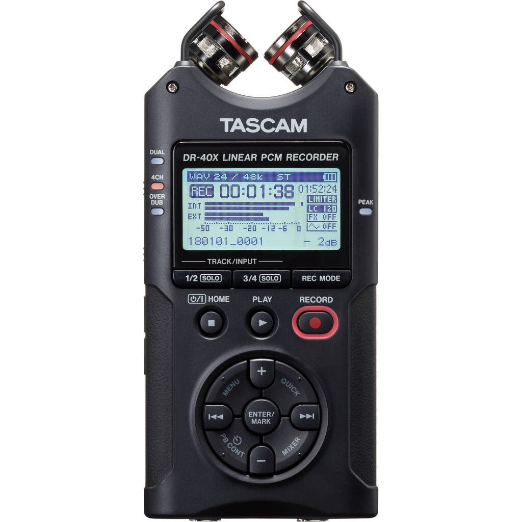 Noleggio Registratore Audio Tascam