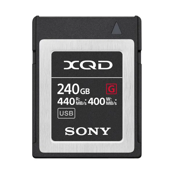 Scheda Sony XQD G Series 240GB (per FX9)