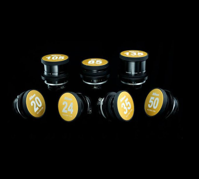 Set Nikkor AI Cinemod 20-135mm (Canon EF)