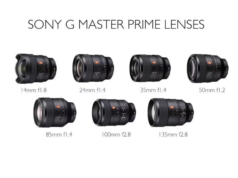 Set Sony G Master f/1.4 14-135mm