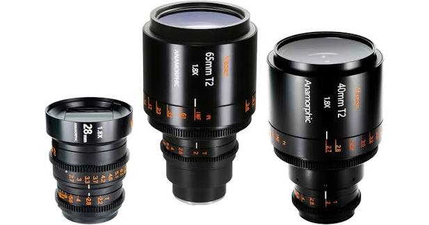 Vazen Anamorphic Kit 28, 40, 65mm (Canon RF)