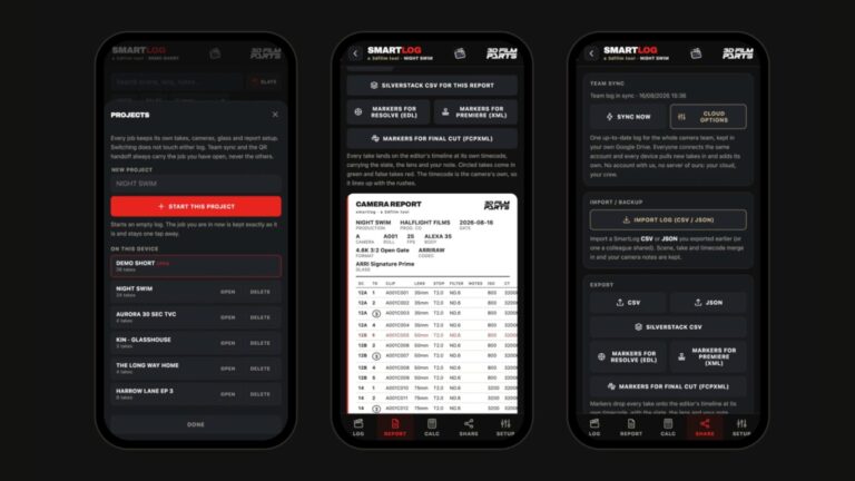 SmartLog: i camera report gratis, dal telefono e offline