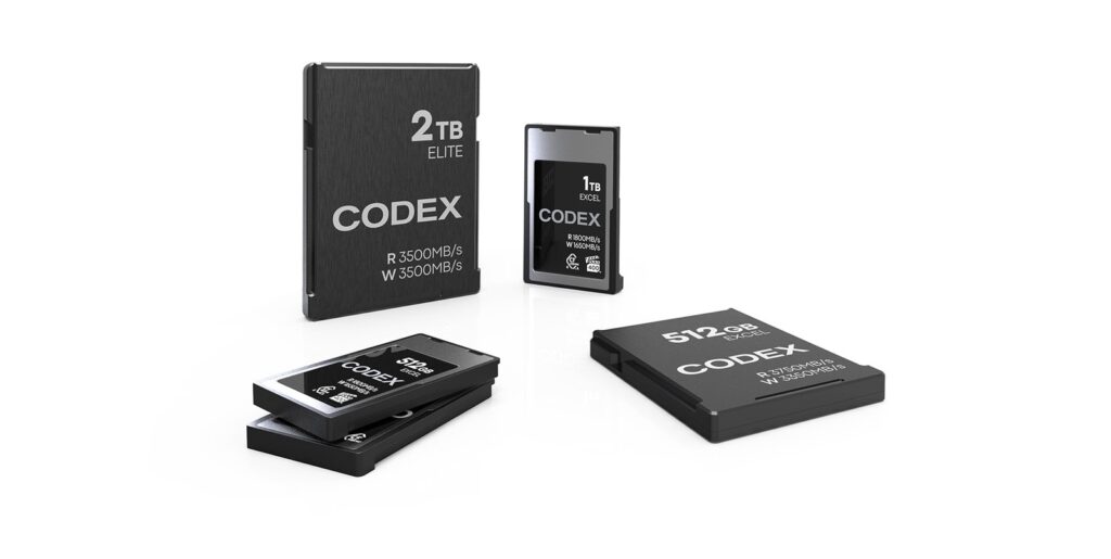 CODEX entra nelle CFexpress: schede per BURANO, FX6 e mirrorless