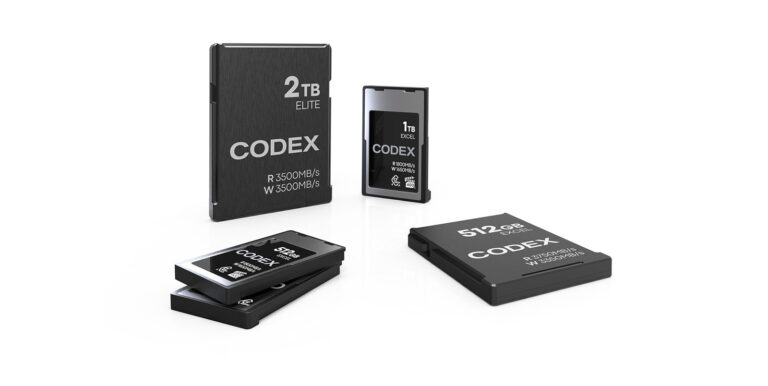 CODEX entra nelle CFexpress: schede per BURANO, FX6 e mirrorless