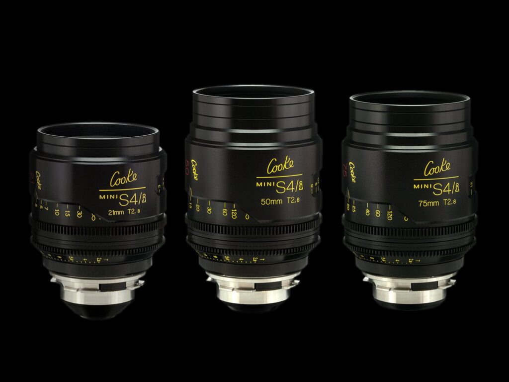 Cooke S4/i Mini a noleggio: sette focali T2.8 e il Cooke Look
