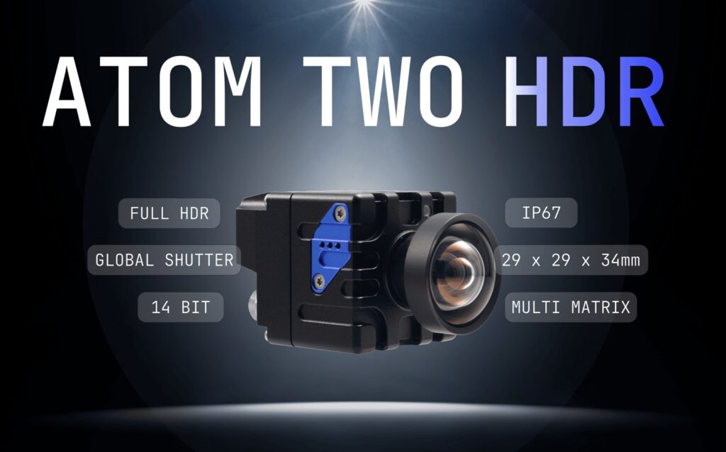 Dream Chip ATOM two HDR: 14 bit e S-Log3 in 29 millimetri