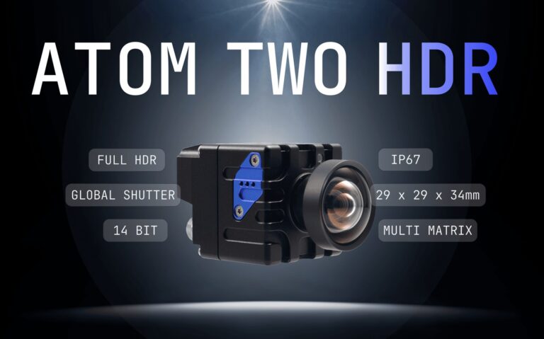 Dream Chip ATOM two HDR: 14 bit e S-Log3 in 29 millimetri